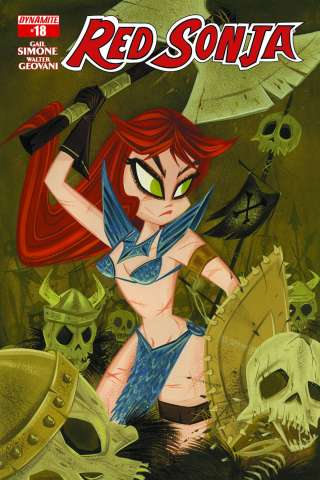 Red Sonja #18 (Subscription Cover)