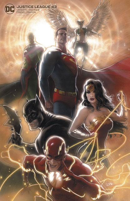 Justice League #43 (Card Stock Kaare Andrews Cover)