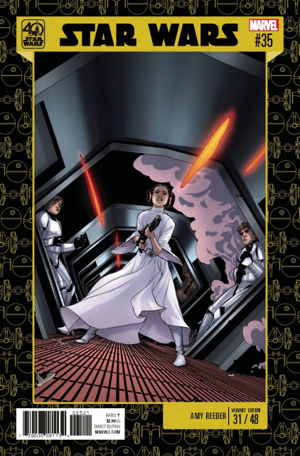 Star Wars #35 (Reeder Star Wars 40th Anniversary Cover)