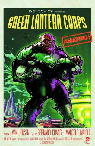 Green Lantern Corps #40 (Movie Poster Cover)