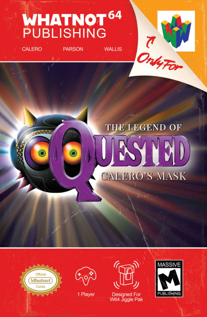 Quested #5 (Richardson Video Game Homage Cover)