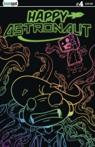 Happy Astronaut #4 (Matt Rodgers Holofoil Neon Cover)
