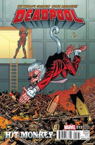 Deadpool #13 (Hit Monkey Cover)