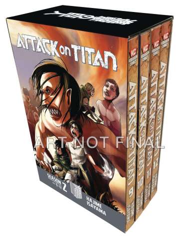 Attack on Titan, Season Two Vol. 1 (Box Set)