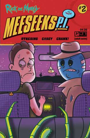 Rick and Morty: Meeseeks, P.I. #2 (Allant Manga Cover)