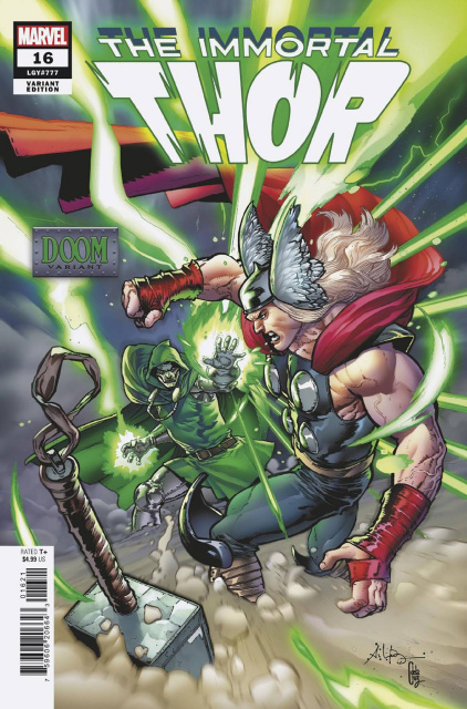 The Immortal Thor #16 (Andrei Bressan Doom Cover)