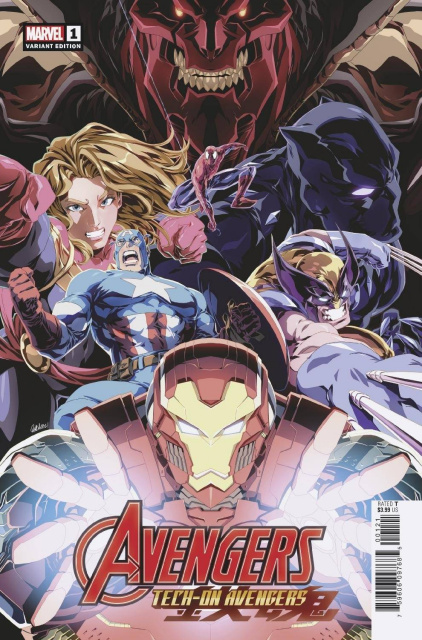 Avengers: Tech-On #1 (Chamba Cover)
