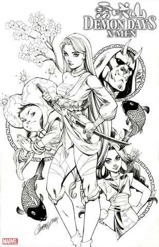 Demon Days: X-Men #1 (Campbell Sketch 2nd Printing)