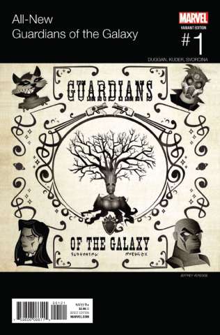 All-New Guardians of the Galaxy #1 (Veregge Hip Hop Cover)