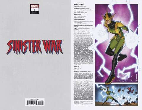 Sinister War #1 (Baldeon Handbook Cover)