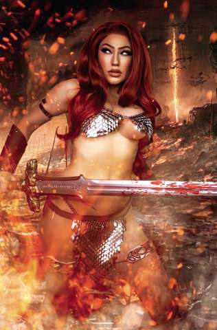 Savage Red Sonja #3 (10 Copy Cosplay Virgin Cover)