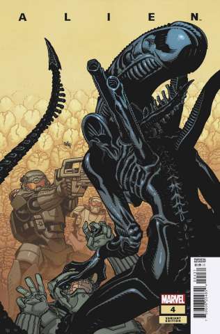 Alien #4 (Hamner Cover)