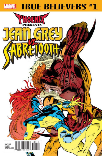 Phoenix Presents: Jean Grey vs. Sabretooth #1 (True Believers)