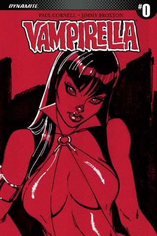 Vampirella #0 (100 Copy Campbell Sneak Peek Cover)