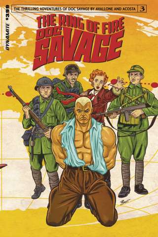 Doc Savage: The Ring of Fire #3 (Schoonover Cover)