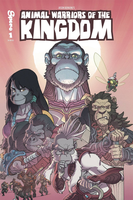 Animal Warriors of the Kingdom #1 (Prastha Cover)