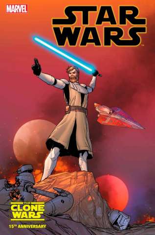 Star Wars #37 (Camucoli Obi-Wan Clone Wars 15th Anniversary Cover)