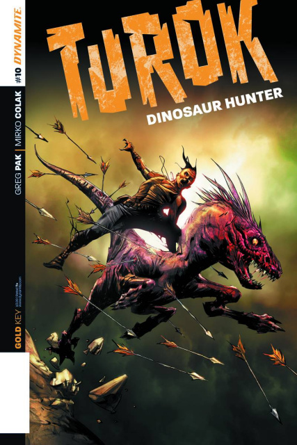 Turok: Dinosaur Hunter #10 (Lee Subscription Cover)