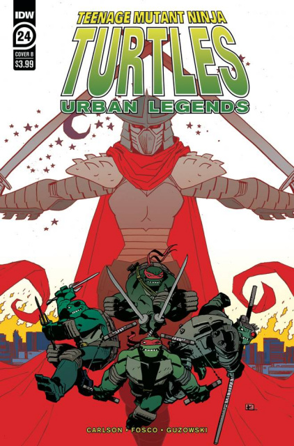 Teenage Mutant Ninja Turtles: Urban Legends #24 (Kuhn Cover)