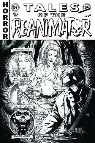 Reanimator #2 (10 Copy Mangum B&W Cover)