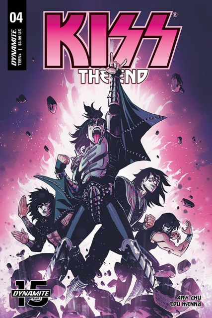 KISS: The End #4 (Brown Cover)