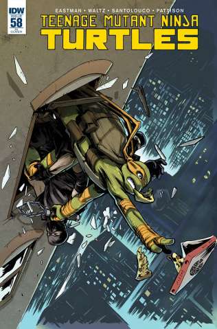 Teenage Mutant Ninja Turtles #58 (10 Copy Cover)