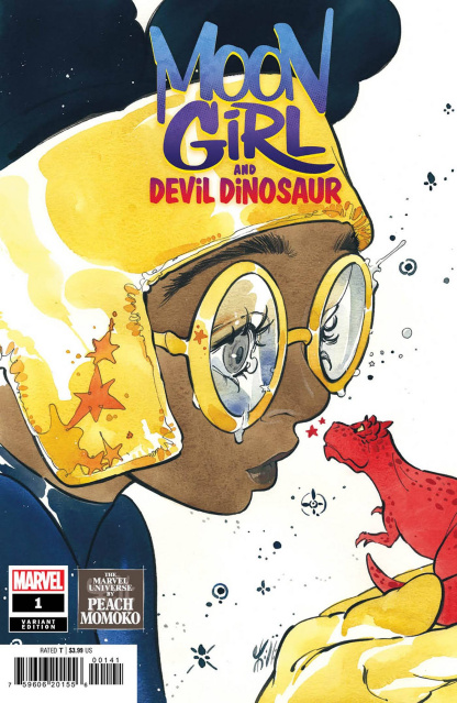 Moon Girl and Devil Dinosaur #1 (Momoko Cover)