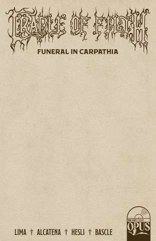 Cradle of Filth: Funeral in Carpathia (Blank Sketch Cover)