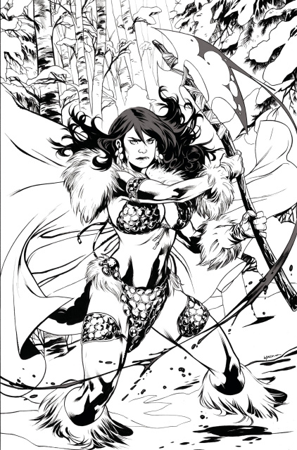 Red Sonja: Black, White, Red #1 (11 Copy Lupacchino Cover)