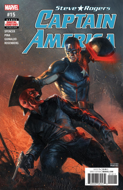 Captain America: Steve Rogers #15 (2nd Printing Dell'Otto Cover)