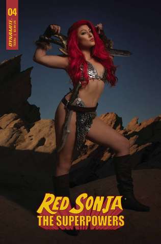 Red Sonja: The Superpowers #4 (Hollon Cosplay Cover)