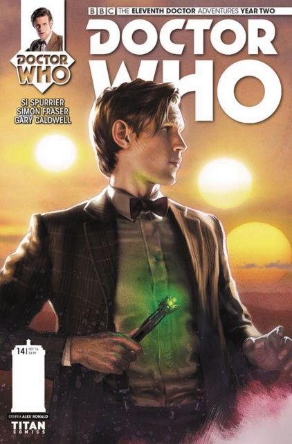 Doctor Who: New Adventures with the Eleventh Doctor, Year Two #14 (Ronald Cover)