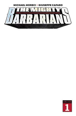 The Mighty Barbarians #1 (Blank Cover)