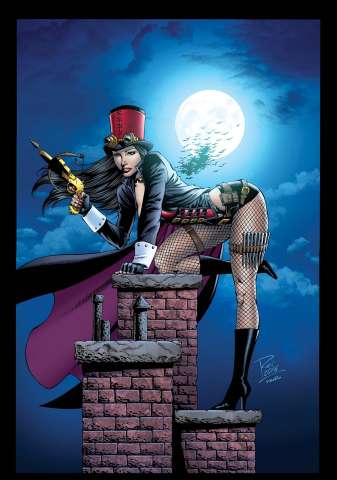 Grimm Fairy Tales: Van Helsing vs. Frankenstein #5 (Rei Cover)