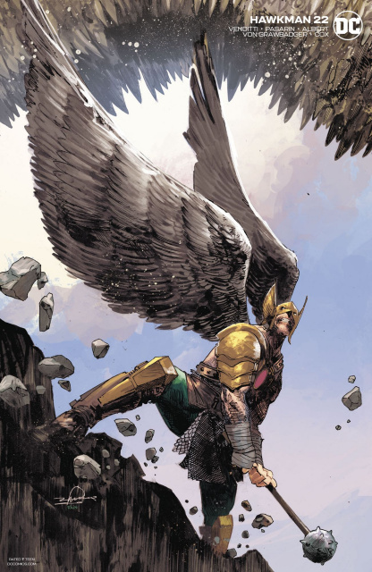 Hawkman #22 (Gerardo Zaffino Cover)