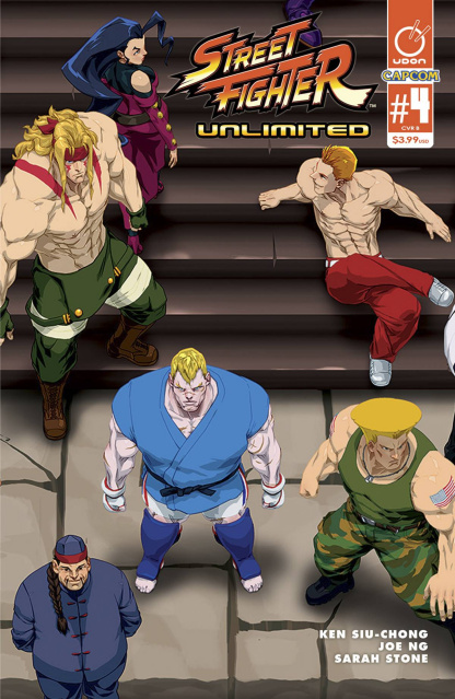 Street Fighter Unlimited #4 (Cruz Ultra Jam Cover)