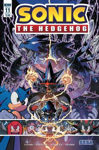 Sonic the Hedgehog #11 (Gray Cover)
