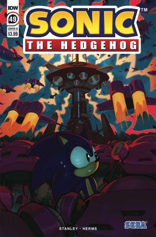 Sonic the Hedgehog #49 (Gigi Dutreix Cover)