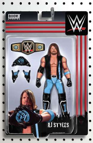 WWE #23 (Riches Action Figure Cover)