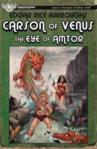 Carson of Venus: The Eye of Amtor #1 (Carratu Cover)