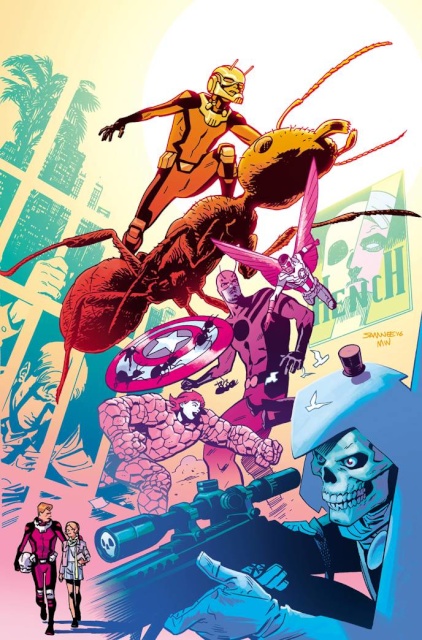 Astonishing Ant-Man #7 (Samnee Story Thus Far Cover)