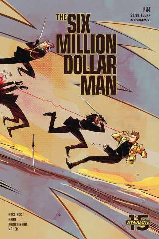 The Six Million Dollar Man #4 (Piriz Cover)