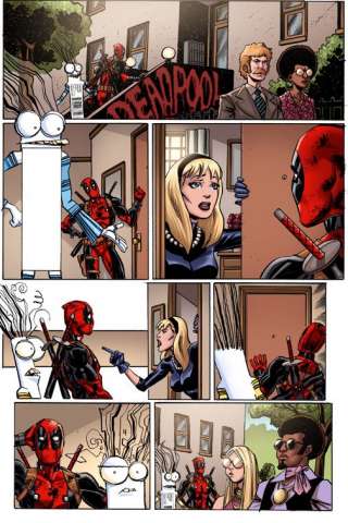 Deadpool #19 (Koblish Secret Comic Cover)