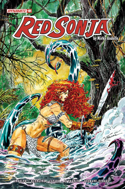 Red Sonja #1 (10 Copy Booth Original Art Cover)