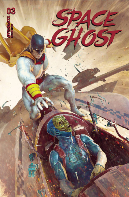 Space Ghost #3 (Barends Cover)