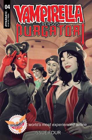 Vampirella vs. Purgatori #4 (Premium Maine Cover)