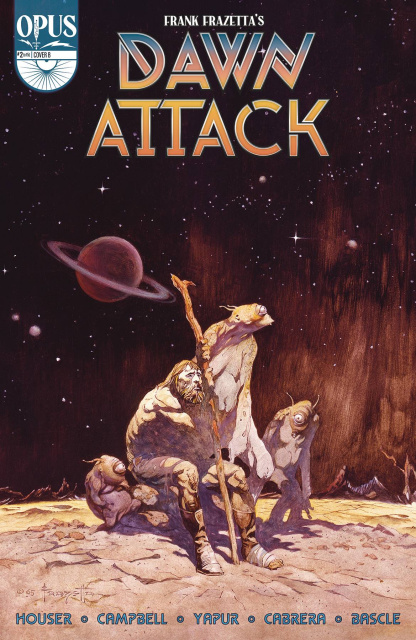 Dawn Attack #2 (Frazetta Cover)