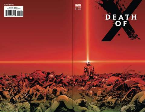 Death of X #1 (2nd Printing Kuder Cover)