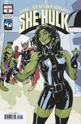 The Sensational She-Hulk #8 (Terry Dodson Black Costume Cover)
