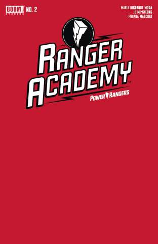 Ranger Academy #2 (Red Blank Sketch Cover)